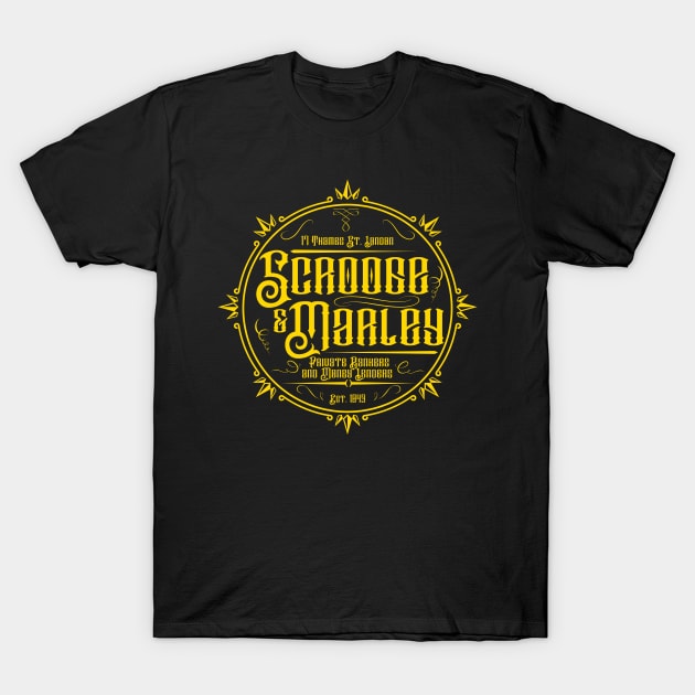 Scrooge private banker and money lender T-Shirt by carloj1956